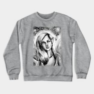 Faerie Portrait Crewneck Sweatshirt